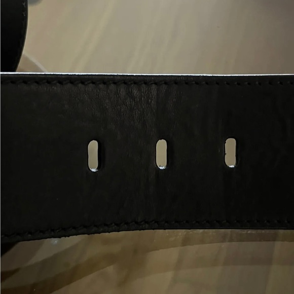 Roberto Cavalli Black Leather Buckle Belt - Picture 8 of 13